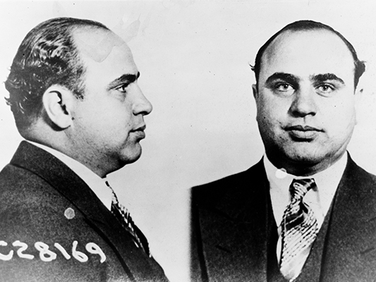 Al Capone mugshot